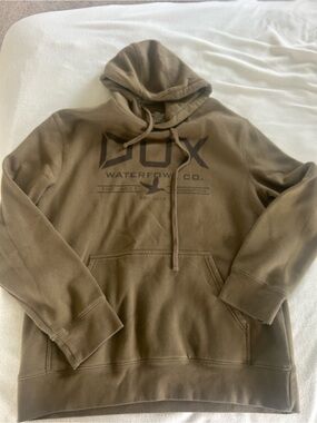 Men's Brown Hooded Sweatshirt